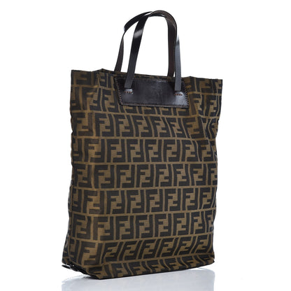 Fendi Zucca Shopper Tote Tobacco 3 of 12