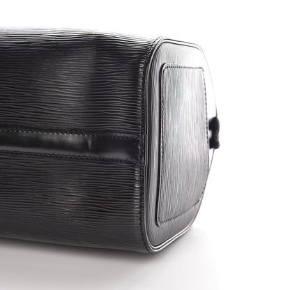 Louis Vuitton Epi Speedy 25 Black 10 of 15