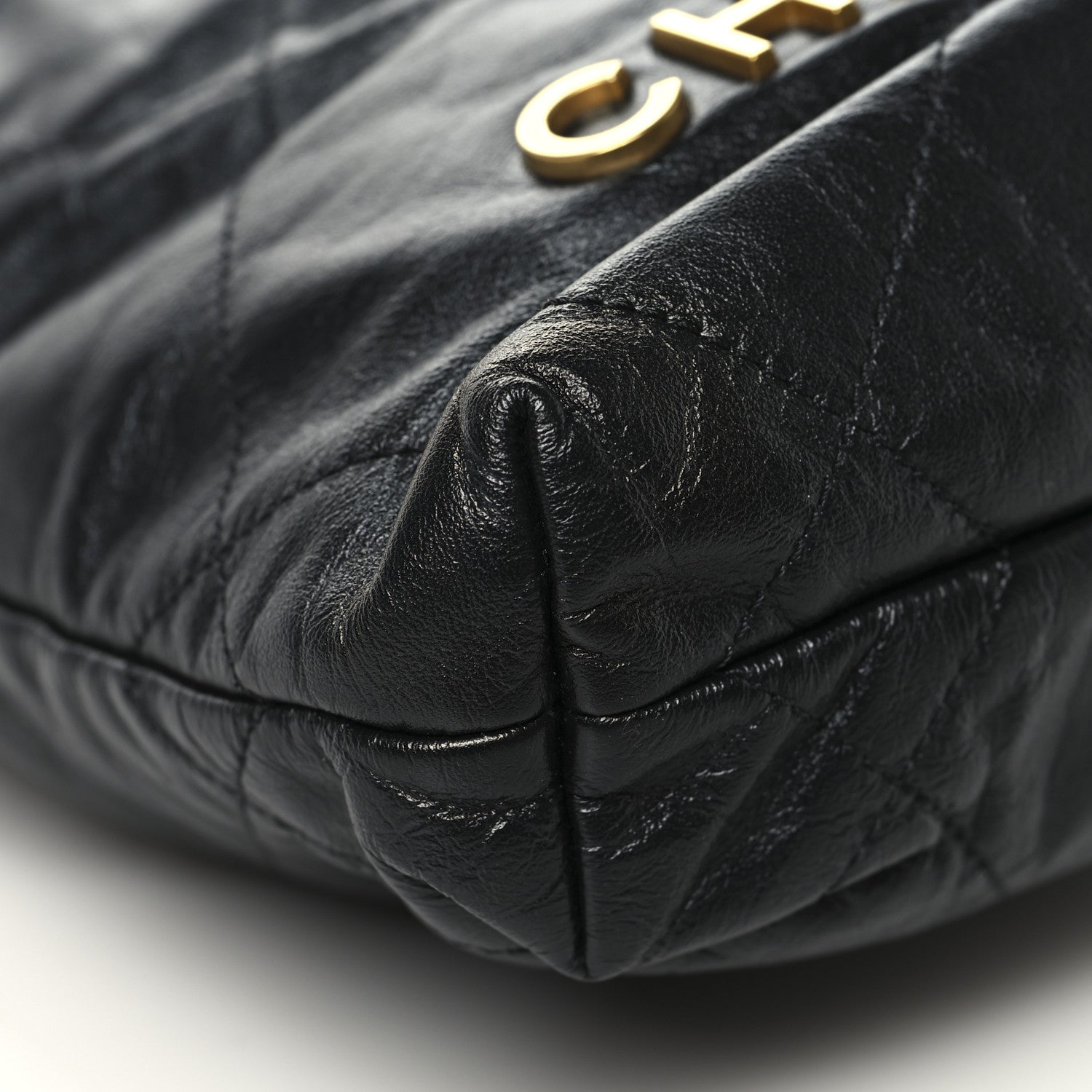 Chanel Shiny Calfskin Quilted Mini Chanel 22 Black 1772970