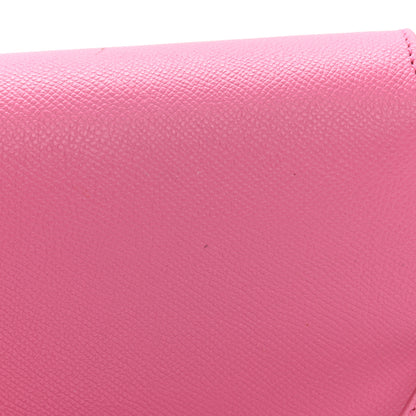 Balenciaga Signature Grained Calfskin Logo Print Ville Day Bag XS Rose Bubblegum Black 13 of 14