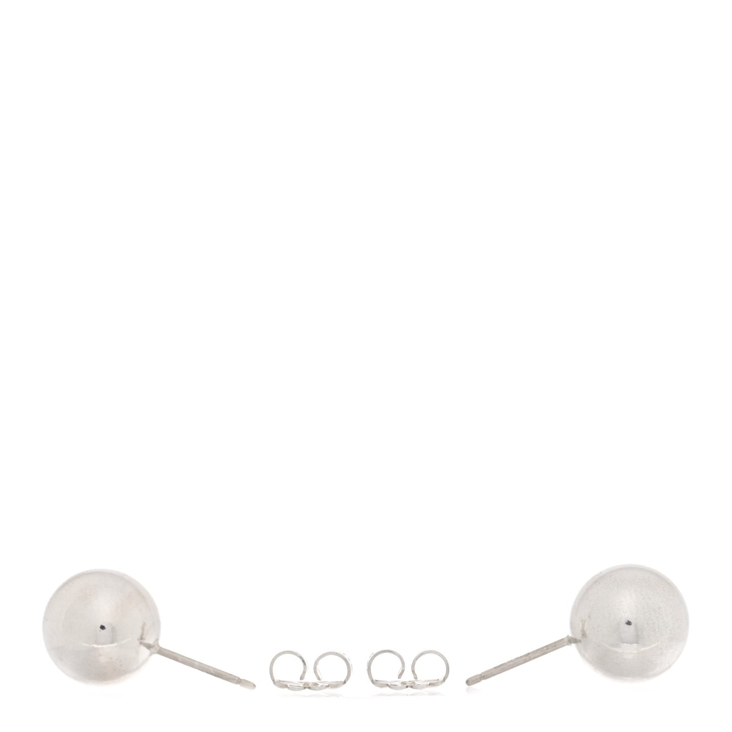 Sterling Silver 10mm HardWear Ball Earrings
