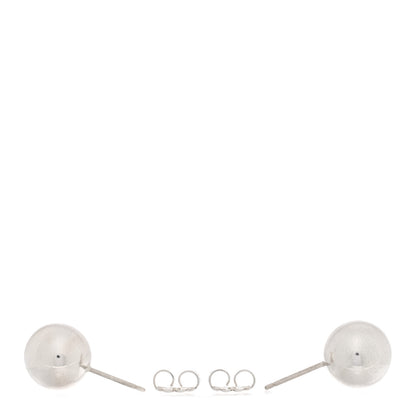 Tiffany Sterling Silver 10mm HardWear Ball Earrings 3 of 4