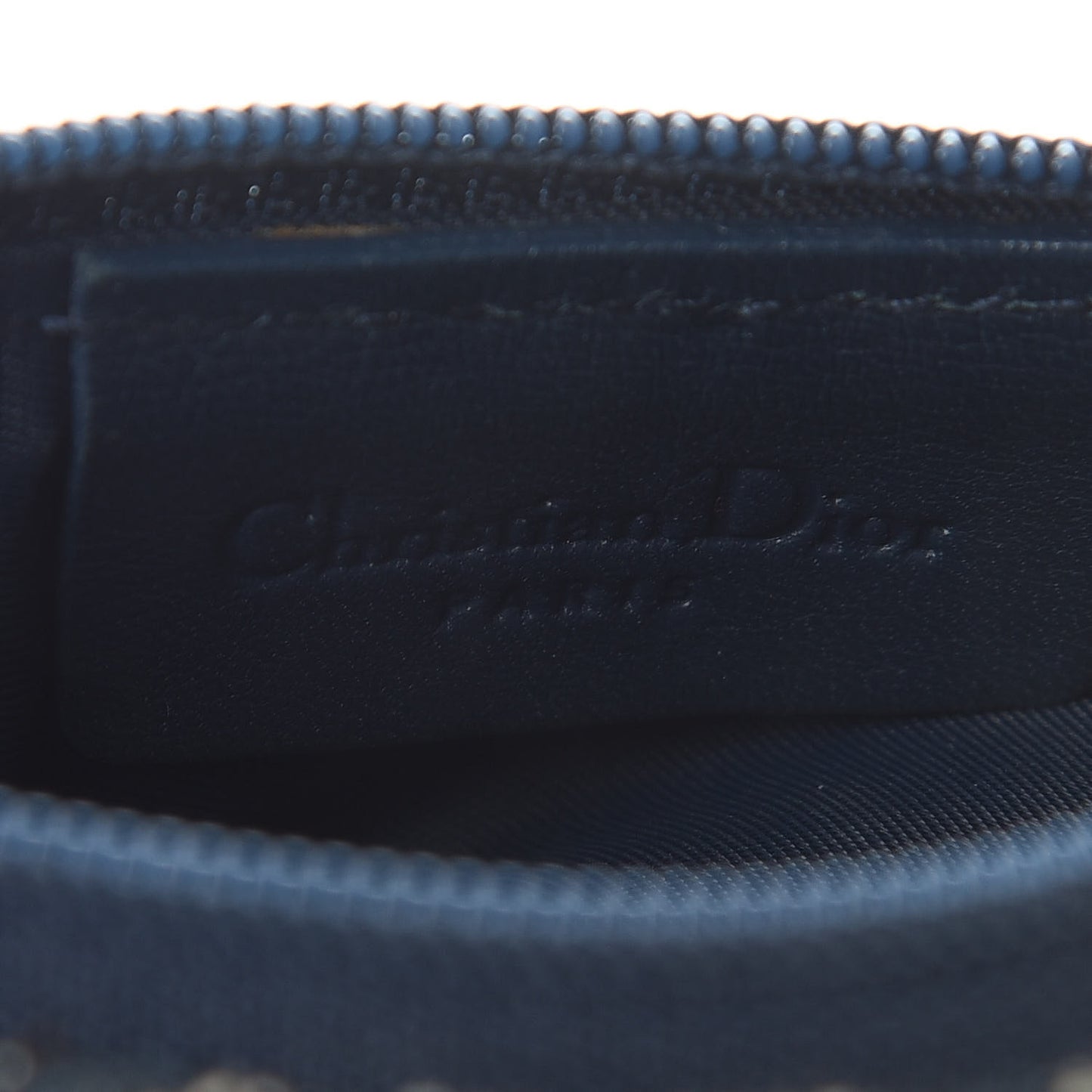 Monogram Saddle Coin Purse Navy