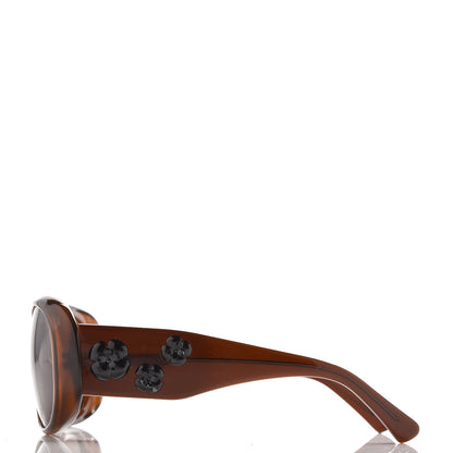 Chanel Camellia CC Sunglasses 5113 Brown 3 of 9