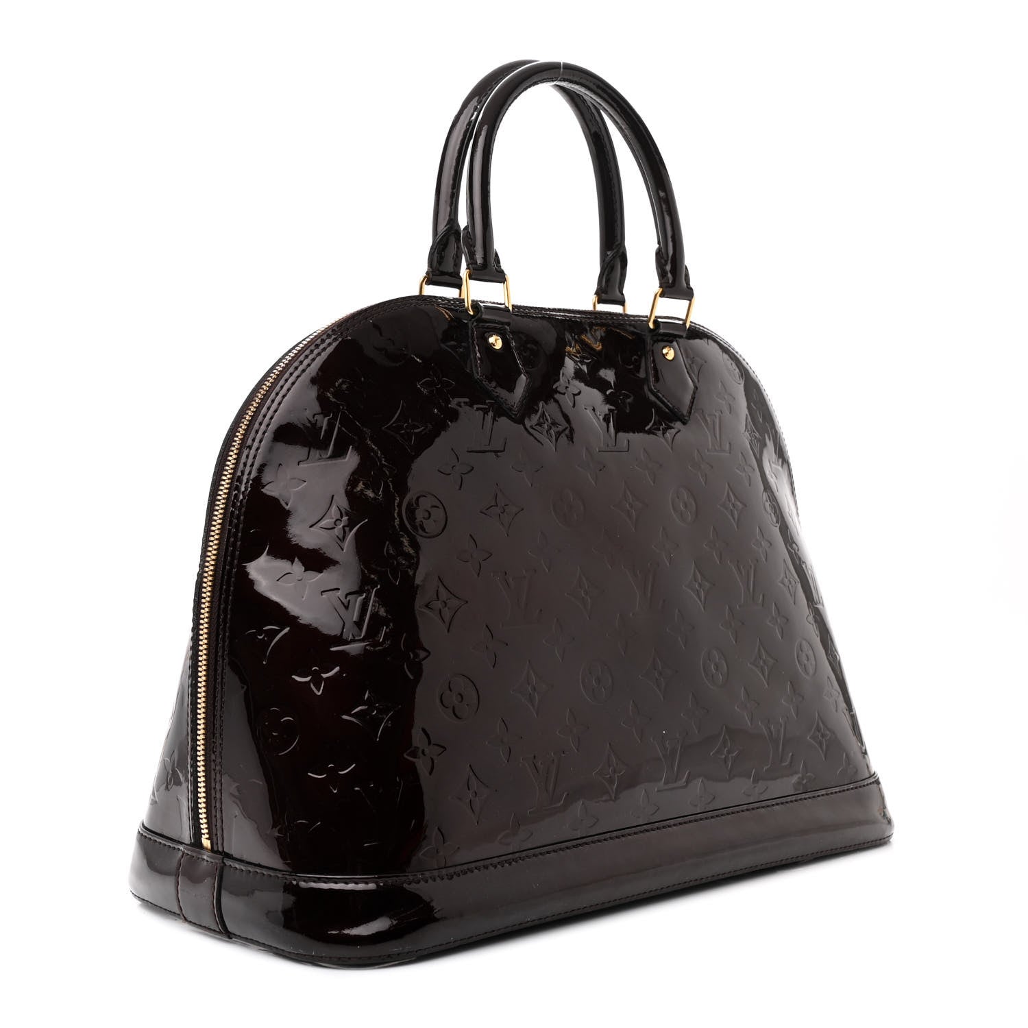 Louis Vuitton Vernis Alma GM Amarante 3 of 14