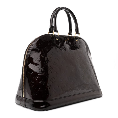 Louis Vuitton Vernis Alma GM Amarante 3 of 14
