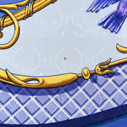 Hermes Jacquard Silk La Cle Des Champs Scarf 90 4 of 6