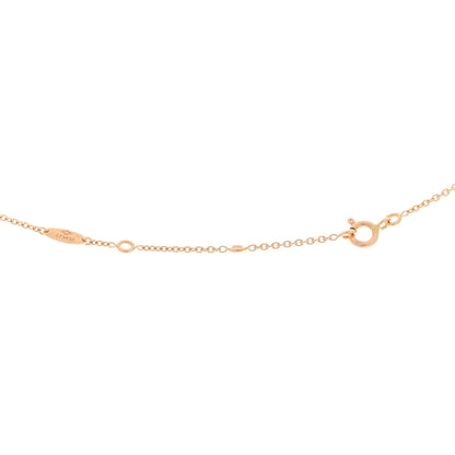 Christian Dior 18K Rose Gold Diamond Pink Opal Rose Des Vents Necklace 3 of 4
