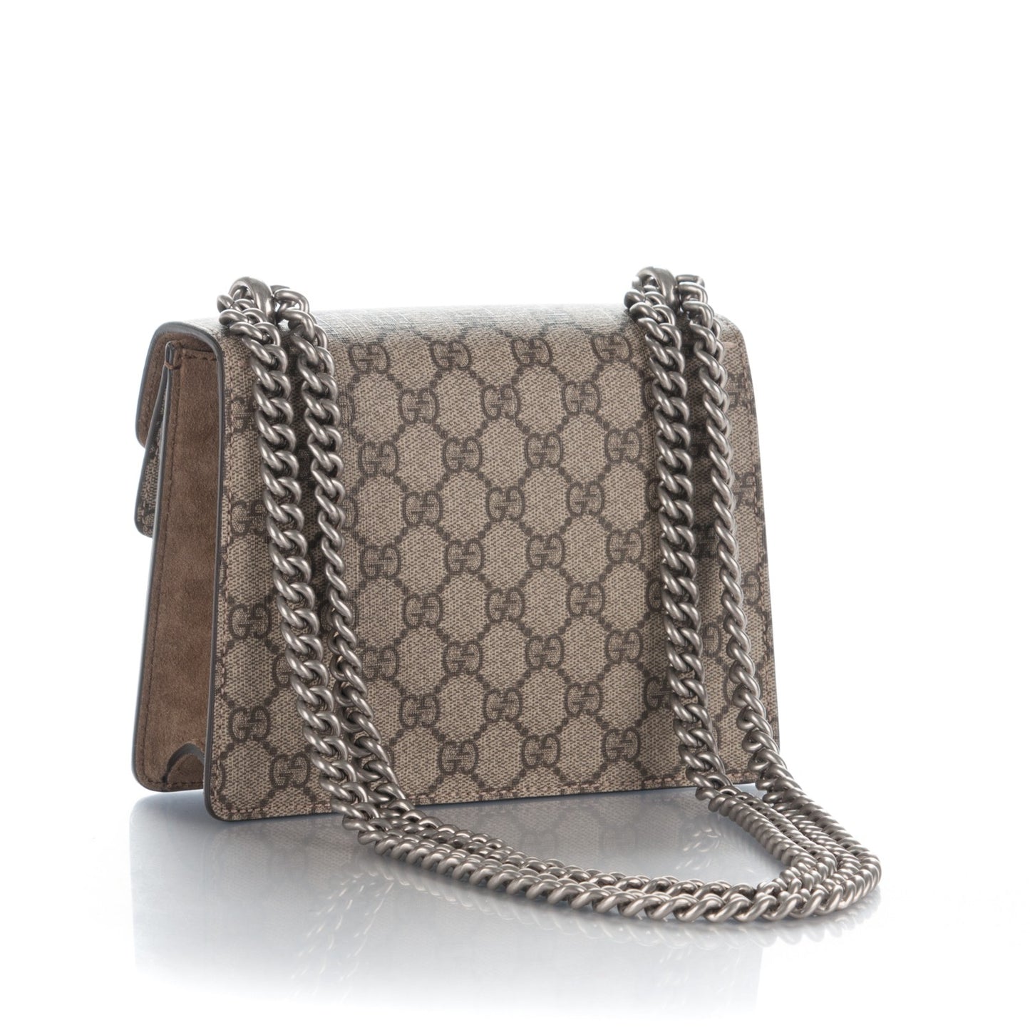 GG Supreme Monogram Mini Dionysus Shoulder Bag Taupe