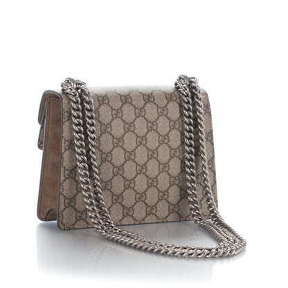 Gucci GG Supreme Monogram Mini Dionysus Shoulder Bag Taupe 4 of 8