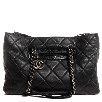 Chanel Caviar Quilted Coco Casual Tote Black 1 of 7