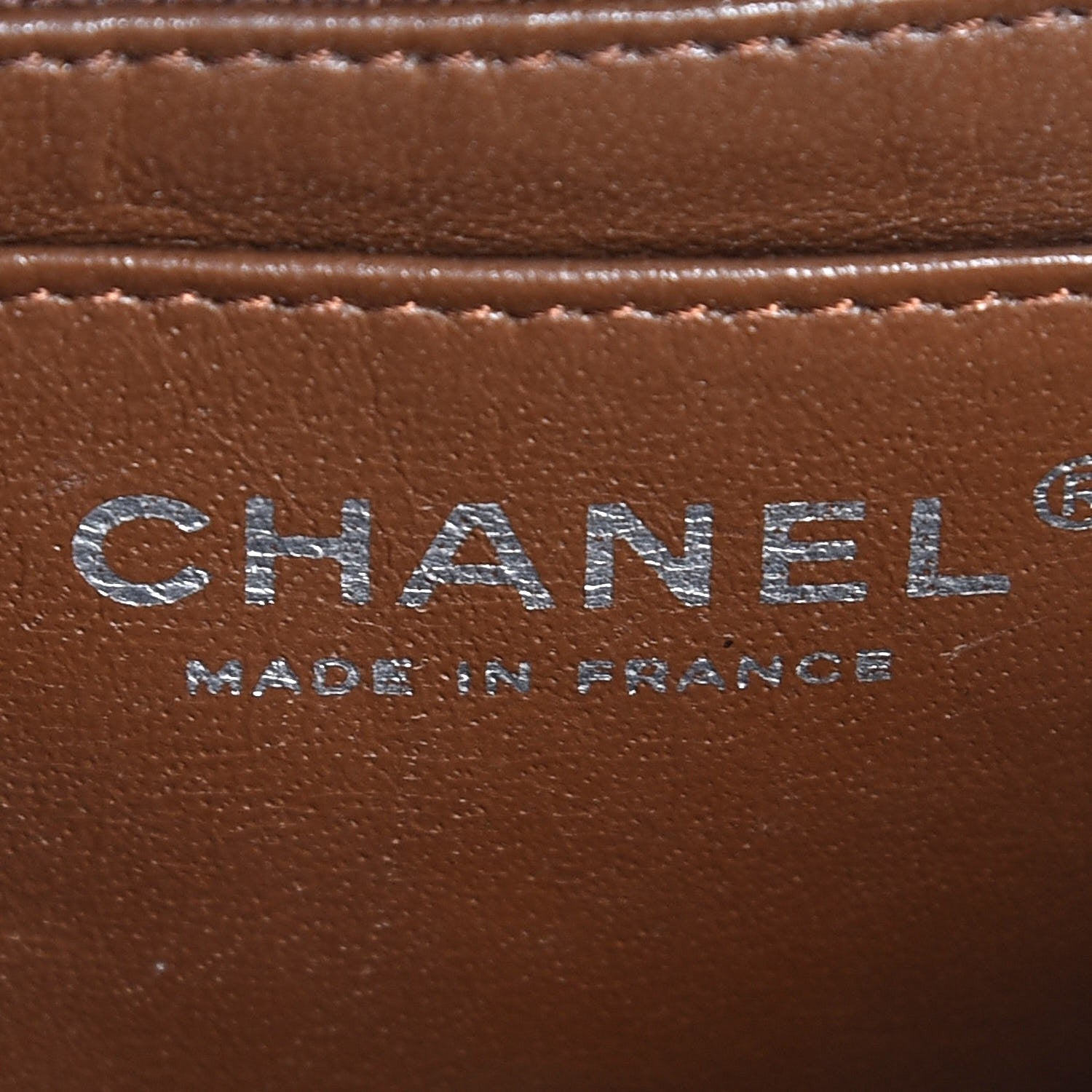 Chanel Lambskin Quilted Jumbo Single Flap Brown 6 of 7