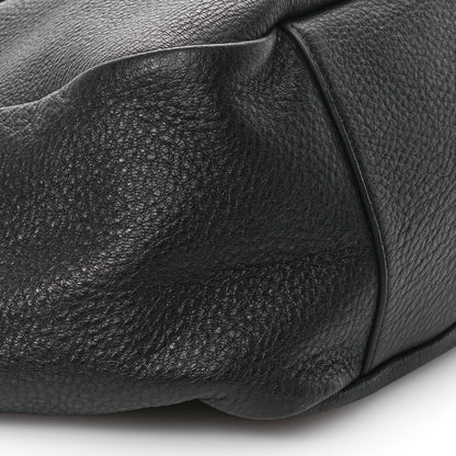 Saint Laurent Grained Deerskin Bea Tote Black 9 of 10