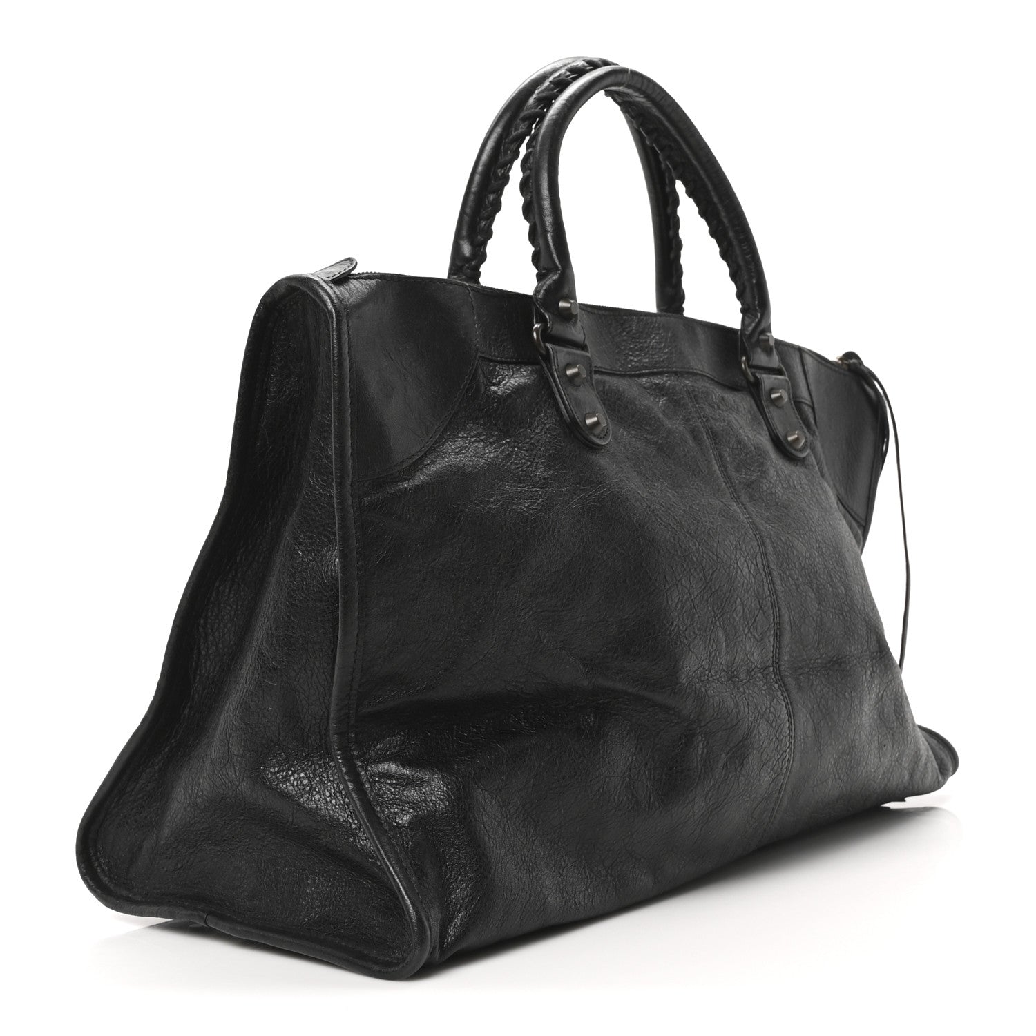 Balenciaga Agneau Classic Hardware Work Black 4 of 10