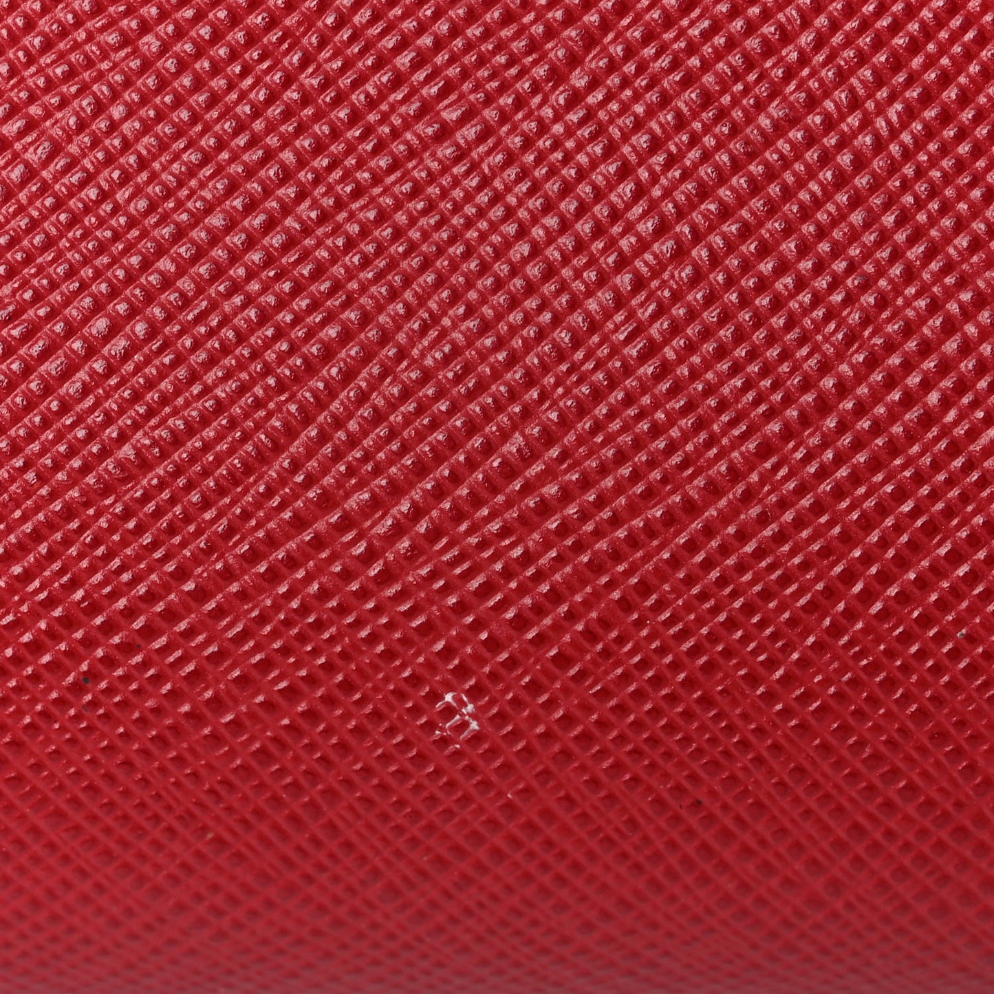 Saffiano Lux East West Frame Clutch Fuoco