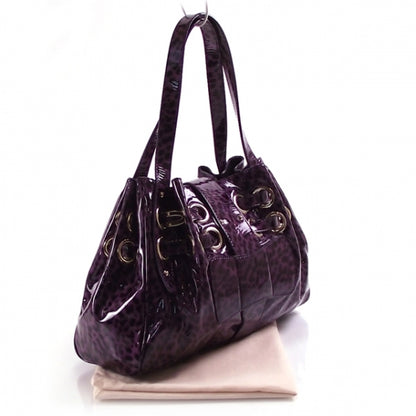 Jimmy Choo Patent Leopard Ramona 3 of 10