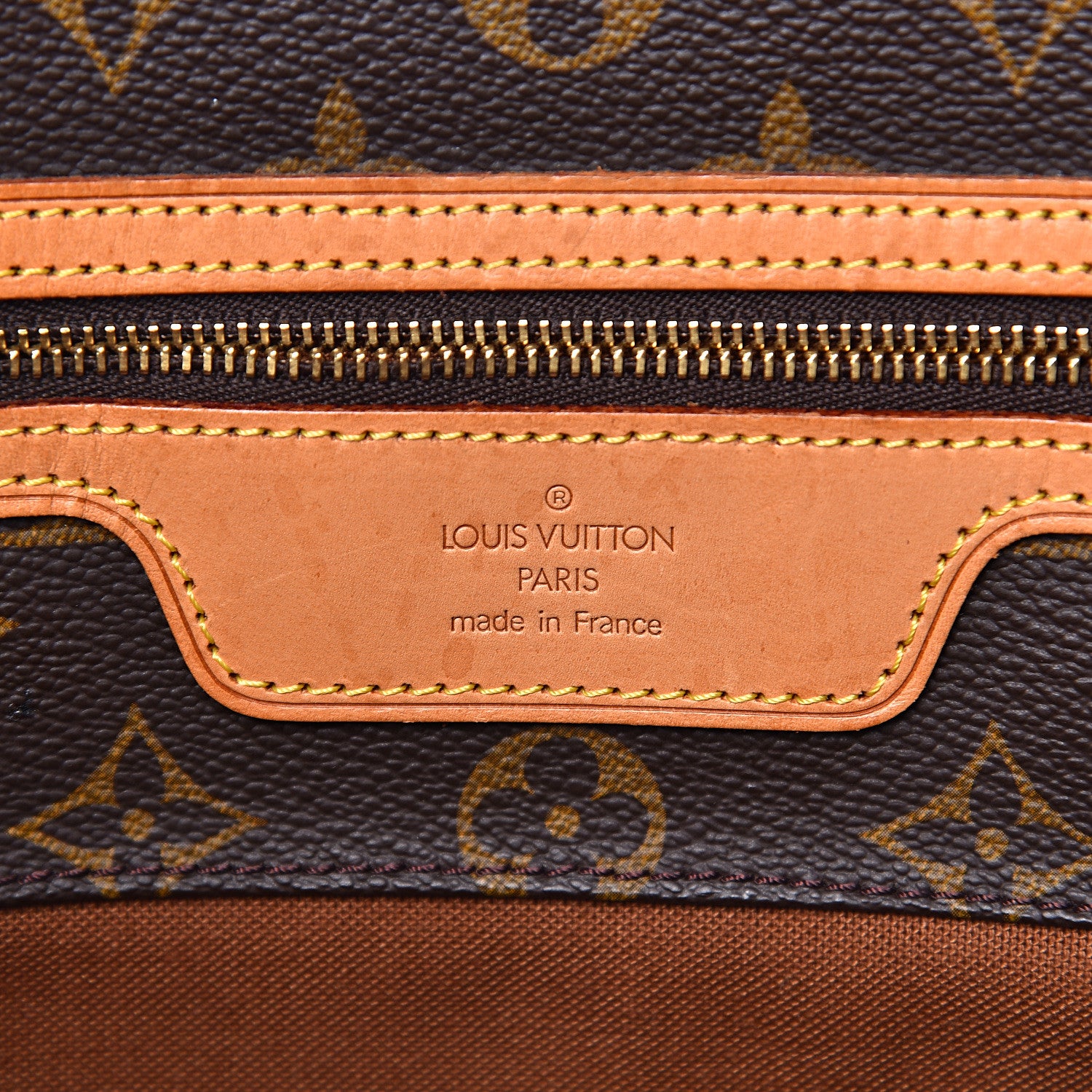 Louis Vuitton Monogram Sac Shopping Tote 5 of 13