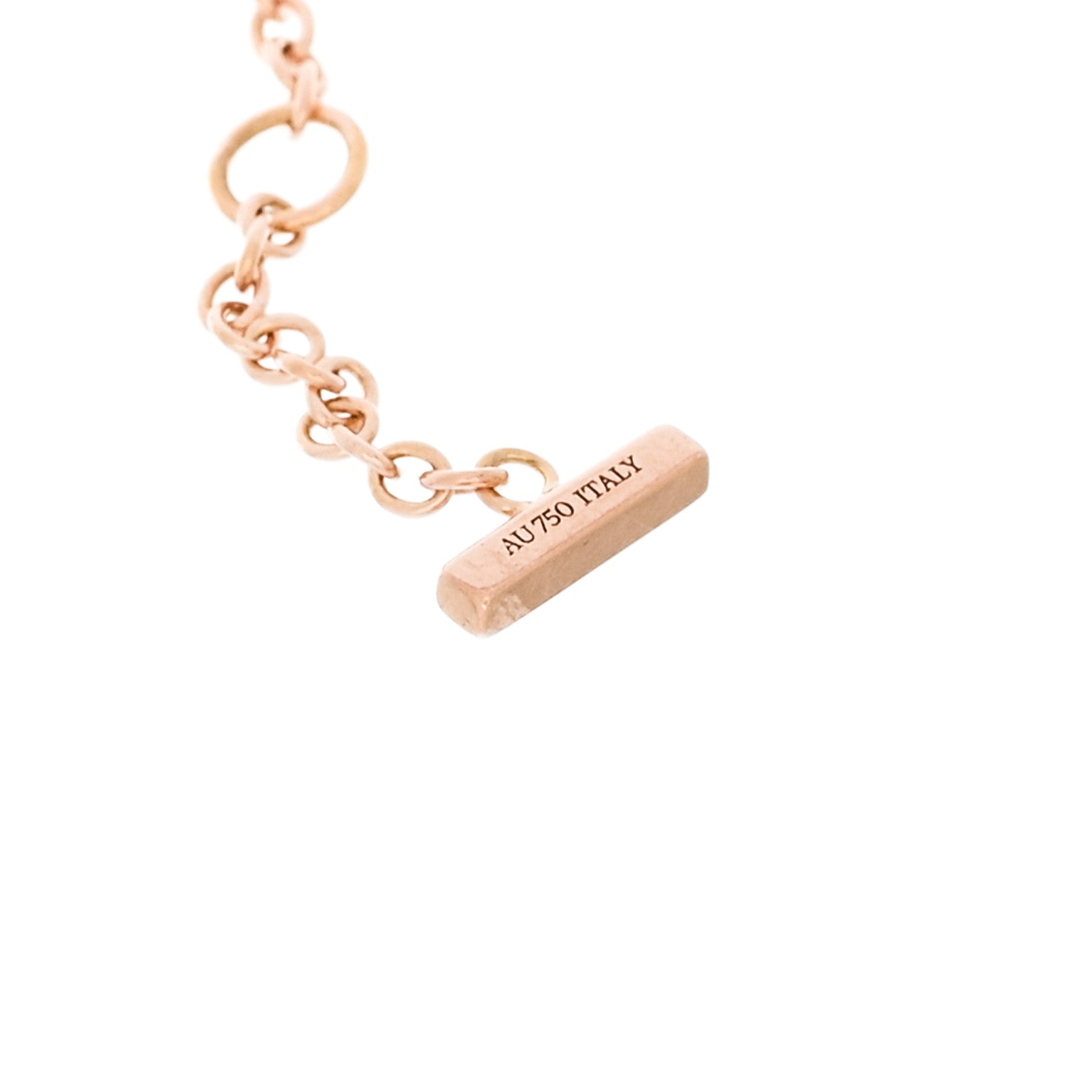 Tiffany 18K Rose Gold T Smile Bracelet 4 of 4