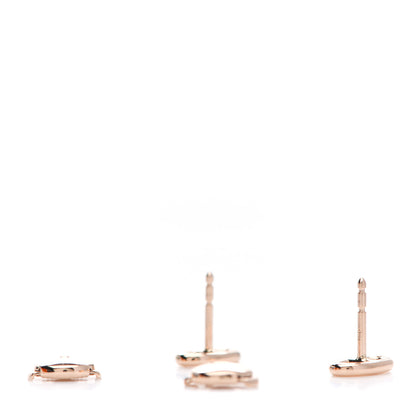 Hermes 18K Rose Gold TPM Farandole Stud Earrings 3 of 6