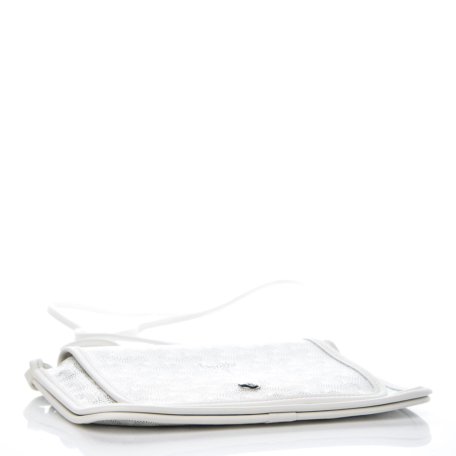 Goyard Goyardine Plumet Wallet Clutch White 4 of 6
