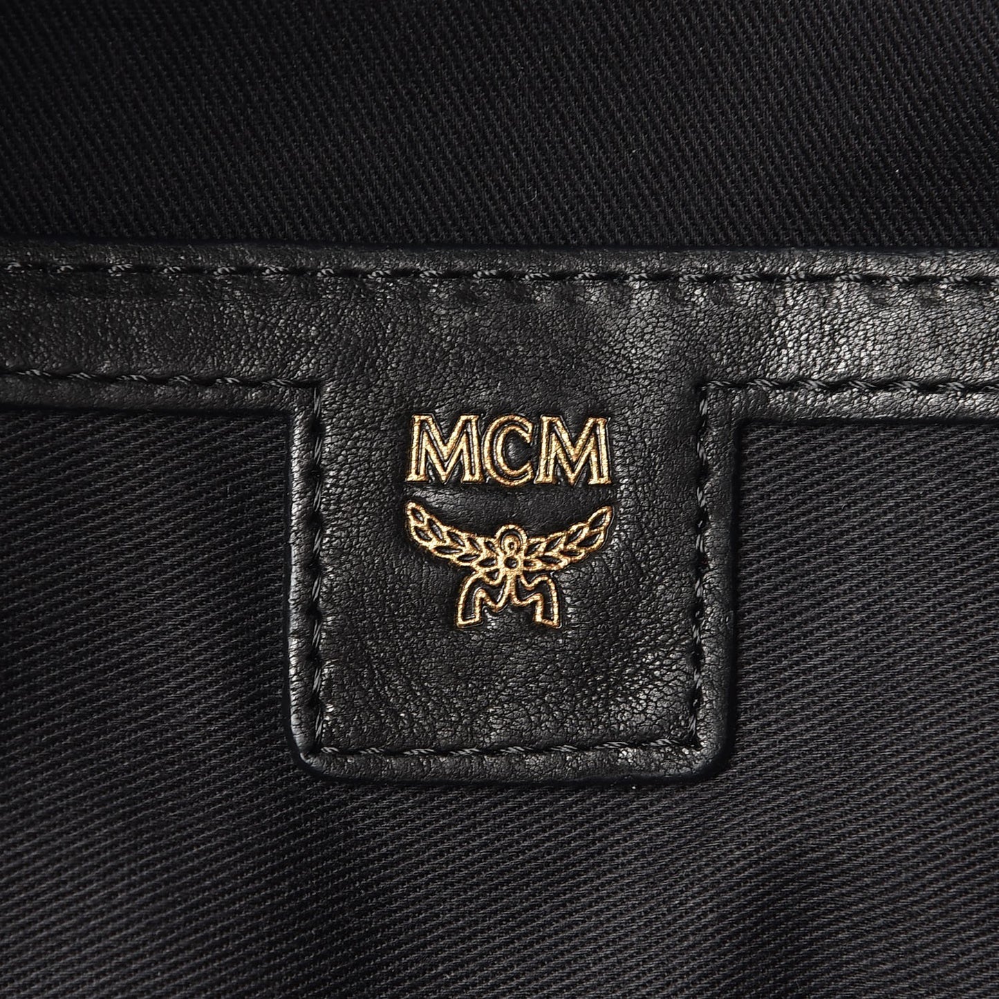 Lambskin Fox Fur Medium Stark Insignia Backpack Black