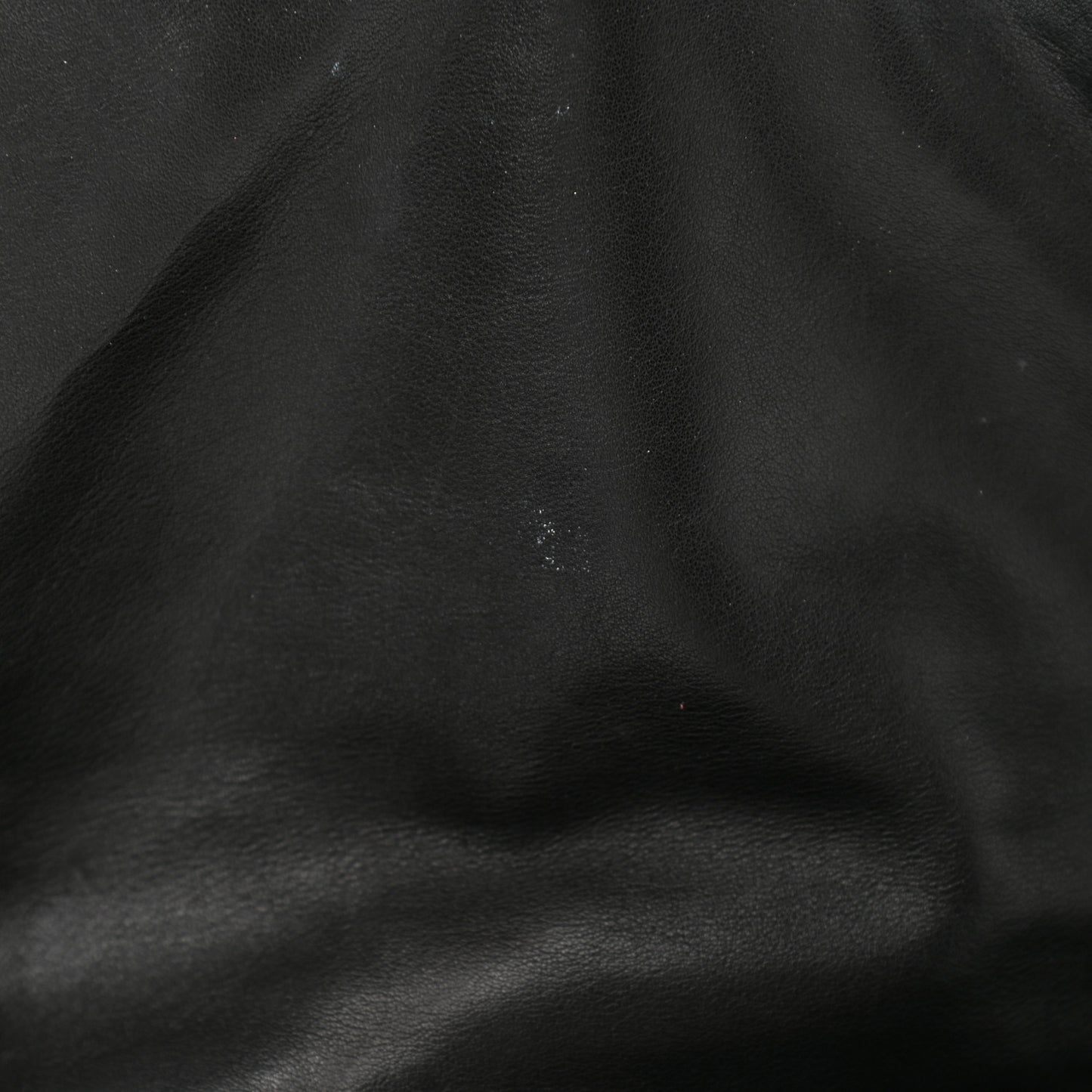 Calfskin Stitched Large Expandable Flap Bag Black
