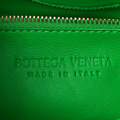 Bottega Veneta Lambskin Maxi Intreccio Padded Chain Cassette Crossbody Bag Parakeet 6 of 9