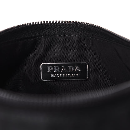 Prada Tessuto Nylon Pochette Bag Black 6 of 7
