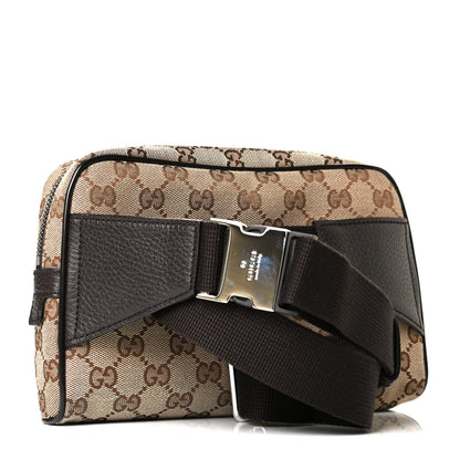 Gucci Monogram Belt Bag Dark Brown 2 of 6