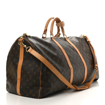 Louis Vuitton Monogram Keepall Bandouliere 55 3 of 15