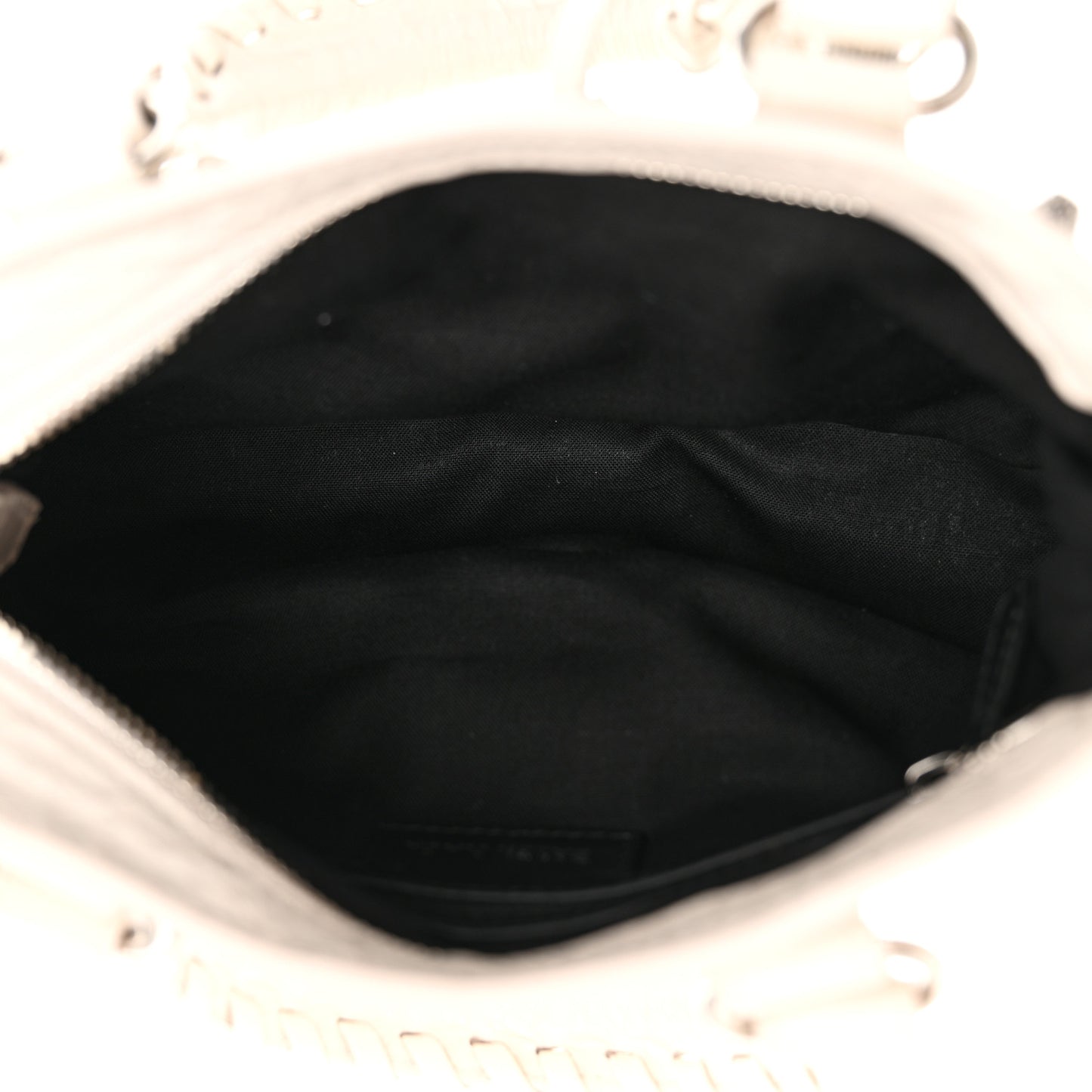 Agneau Arena Neo Cagole Mini Handbag White