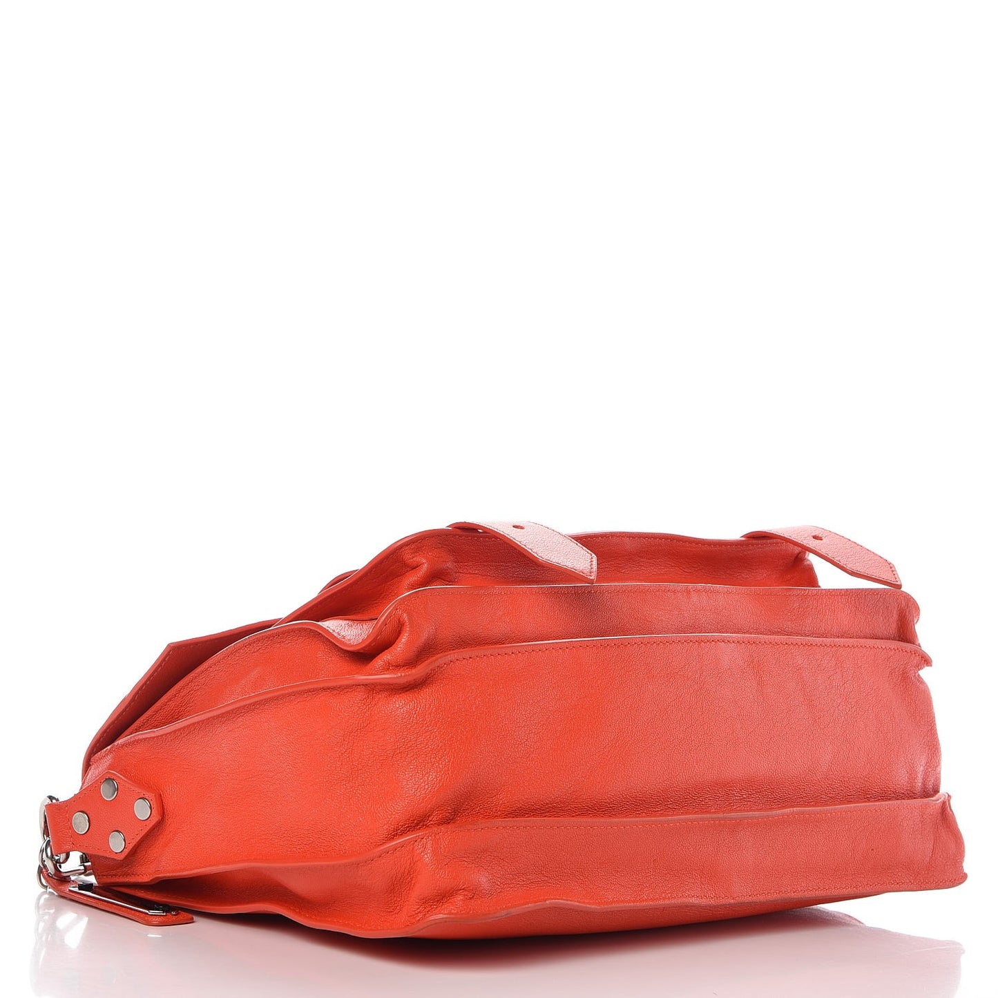 Lambskin Medium PS1 Satchel Orange Pepper
