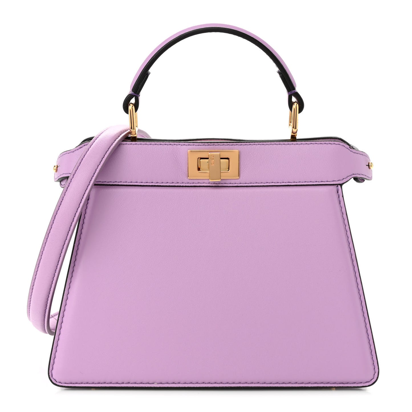 Shiny Nappa Petite Peekaboo I SEE U Satchel Violetta