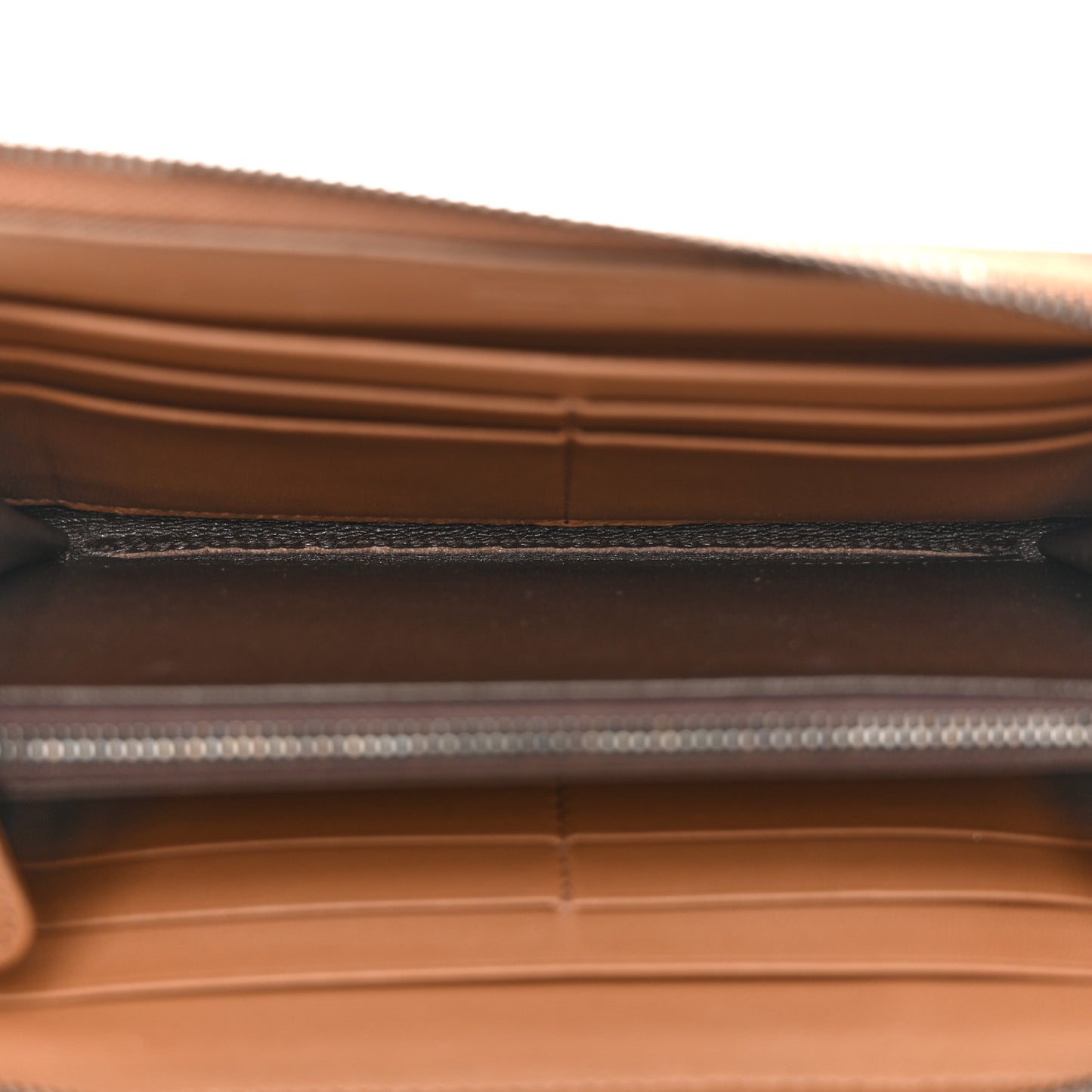 Nappa Intrecciato Zip Around Wallet Edoardo