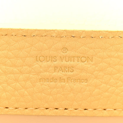 Louis Vuitton Taurillon Mini Capucines Jaune Plume 6 of 9