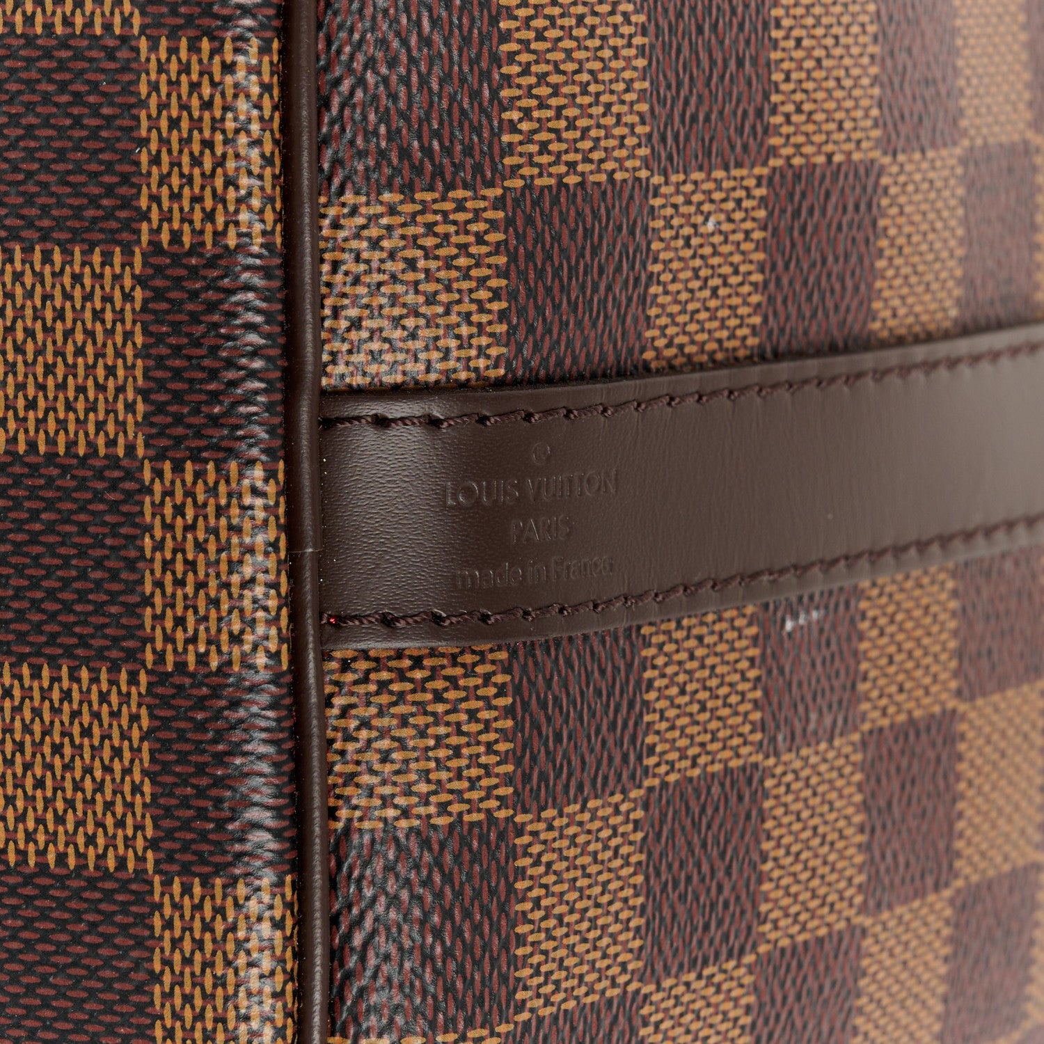 Louis Vuitton Damier Ebene Speedy Bandouliere 30 10 of 14