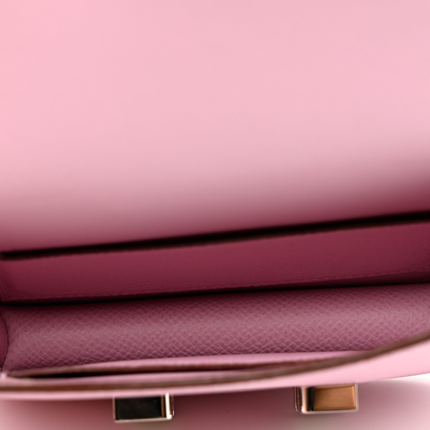 Hermes Epsom Constance Slim Wallet Mauve Sylvestre 5 of 7