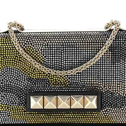 Valentino Garavani Nappa Crystal Camouflage Va Va Voom Shoulder Bag Multicolor 5 of 11