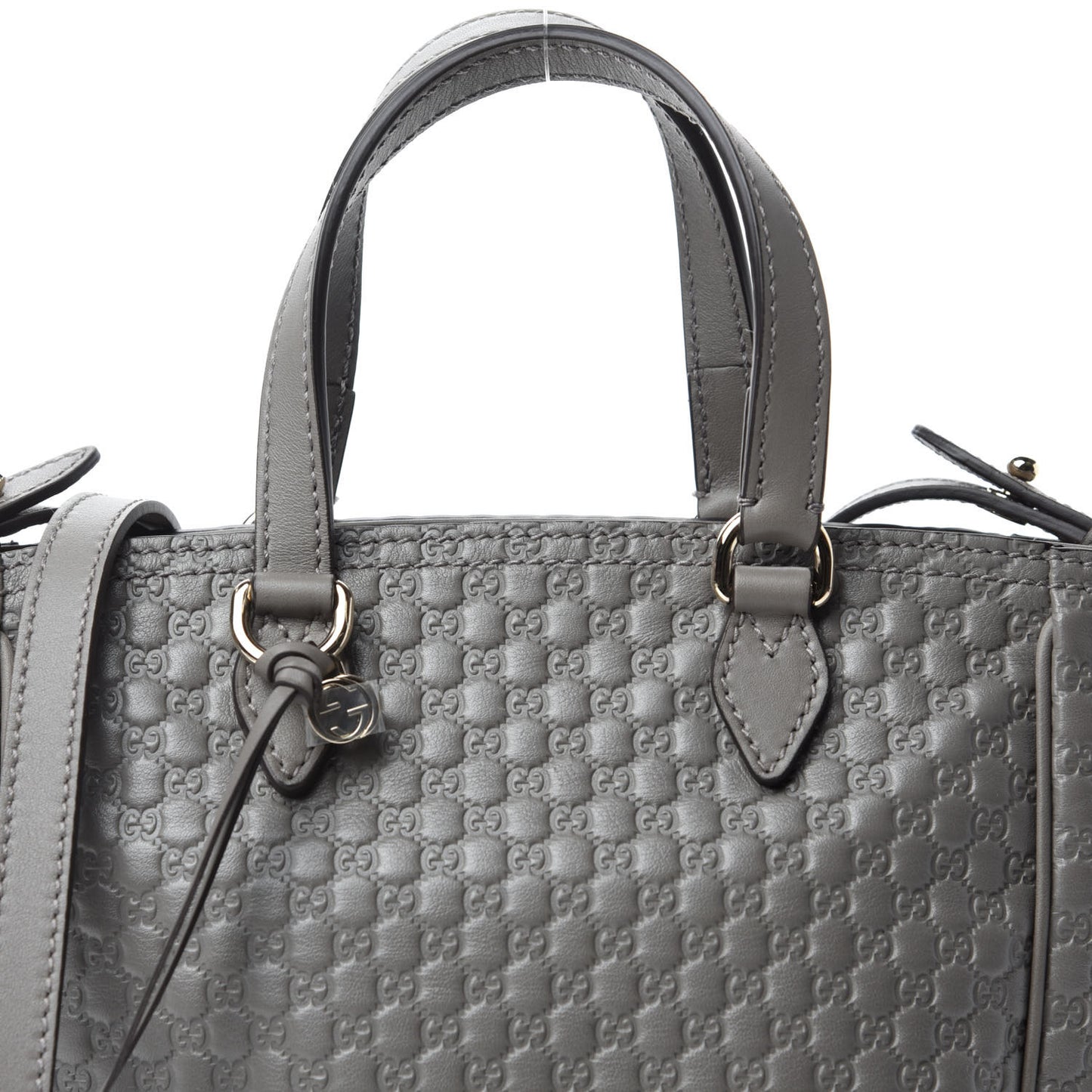 Microguccissima Small Bree Tote Graphite