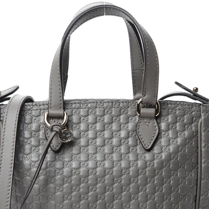 Gucci Microguccissima Small Bree Tote Graphite 10 of 10