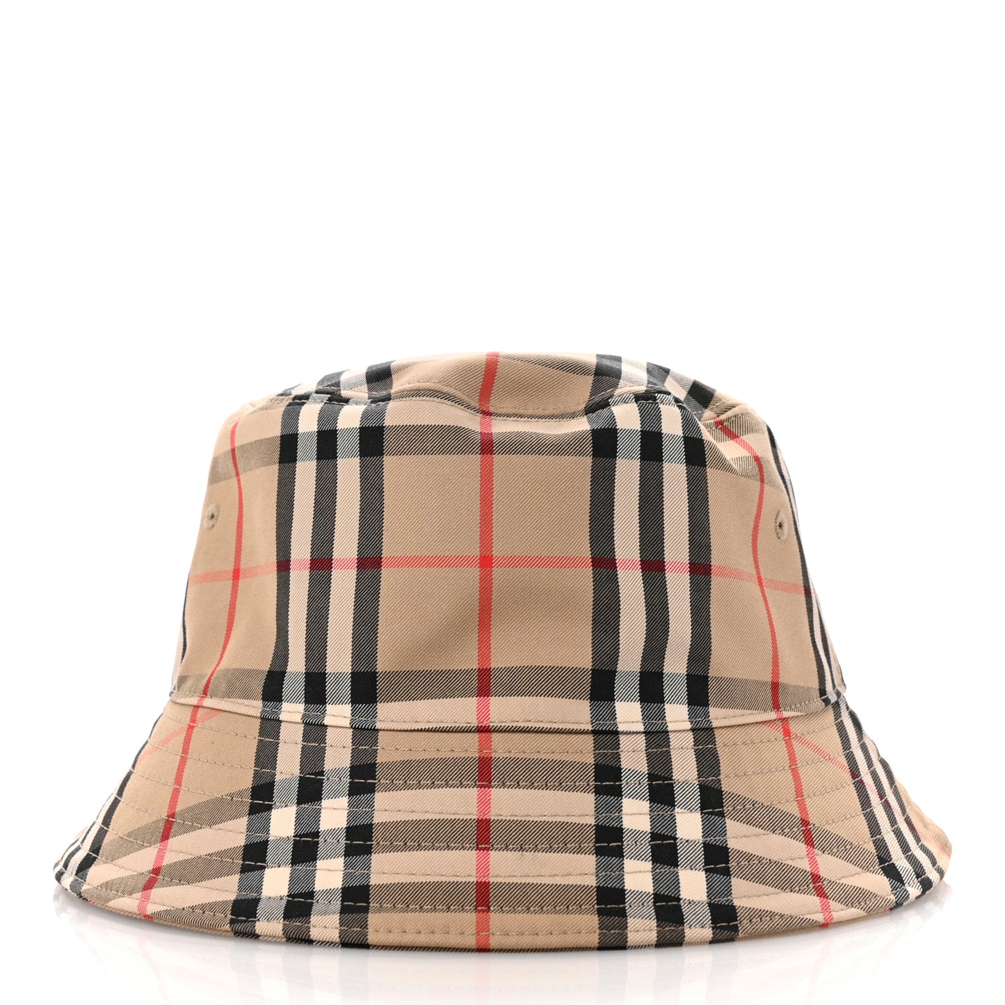 Technical Cotton Vintage Check Bucket Hat M Archive Beige