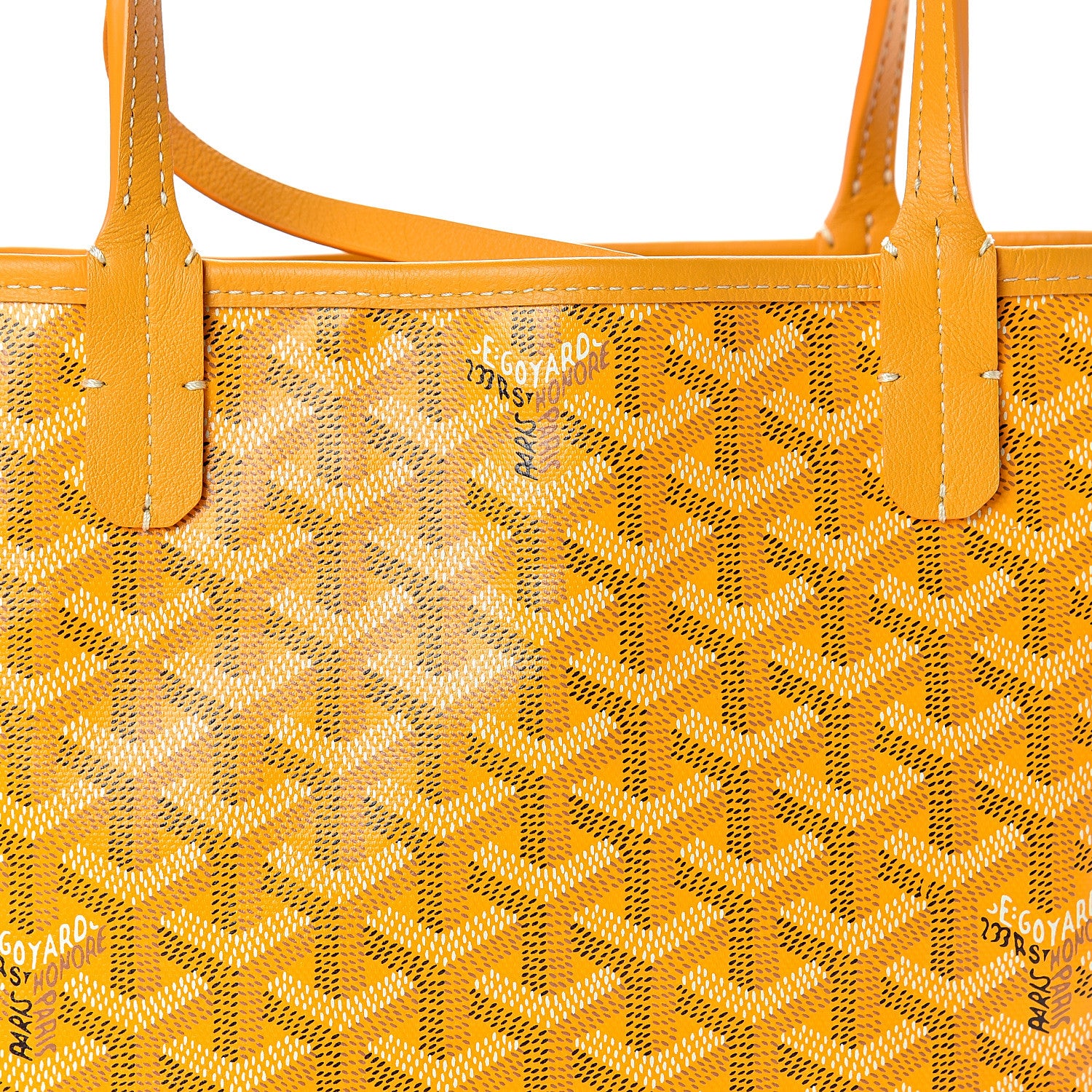 Goyard Goyardine Reversible Mini Anjou Yellow 12 of 17