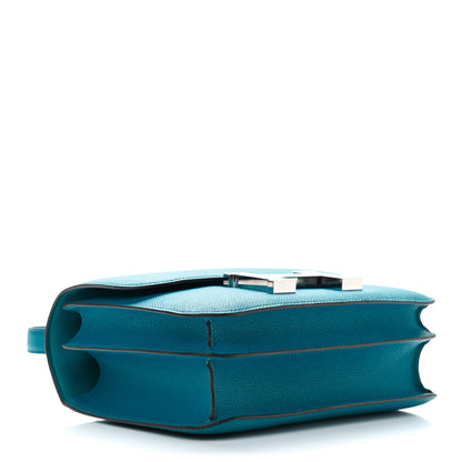 Hermes Epsom Constance 24 Bleu Izmir 3 of 15
