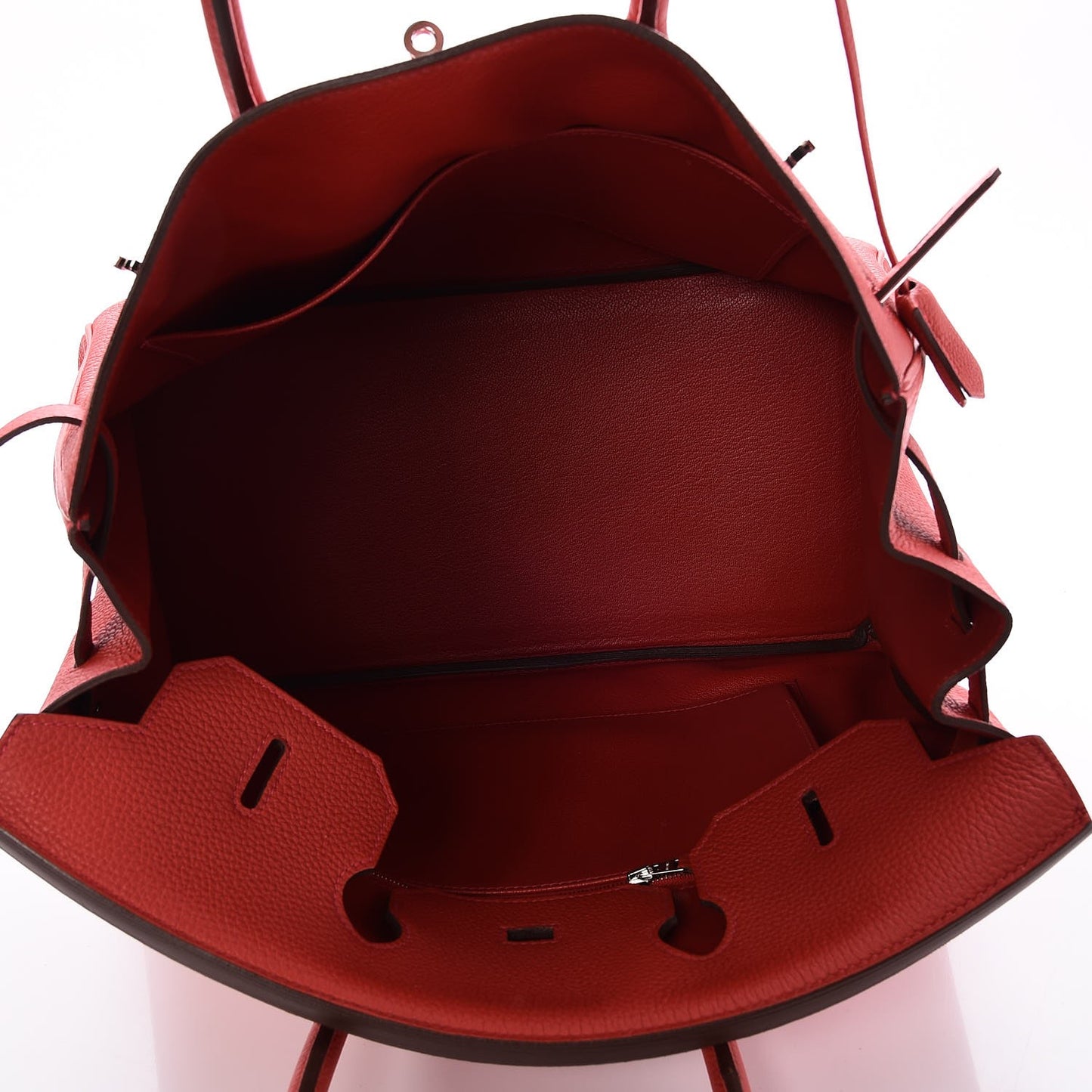 Togo Birkin 35 Rouge Casaque
