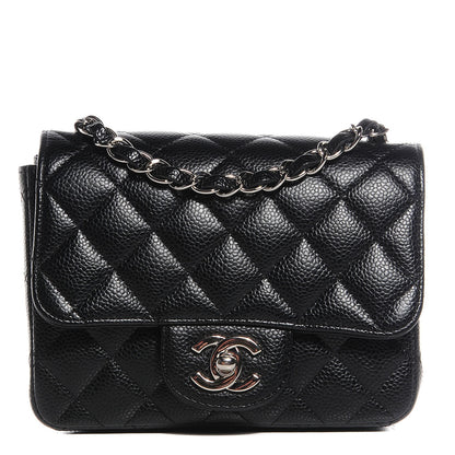 Chanel Caviar Quilted Mini Square Flap Black 1 of 8