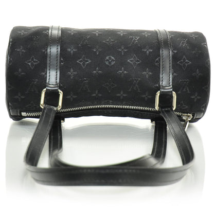 Louis Vuitton Satin Monogram Mini Papillon Black 5 of 9