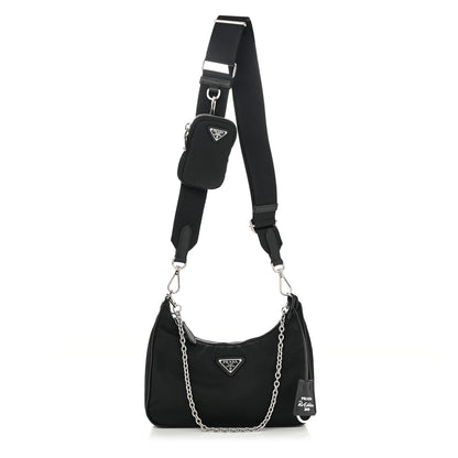 Prada Nylon Re-Edition 2005 Shoulder Bag Black 1 of 11