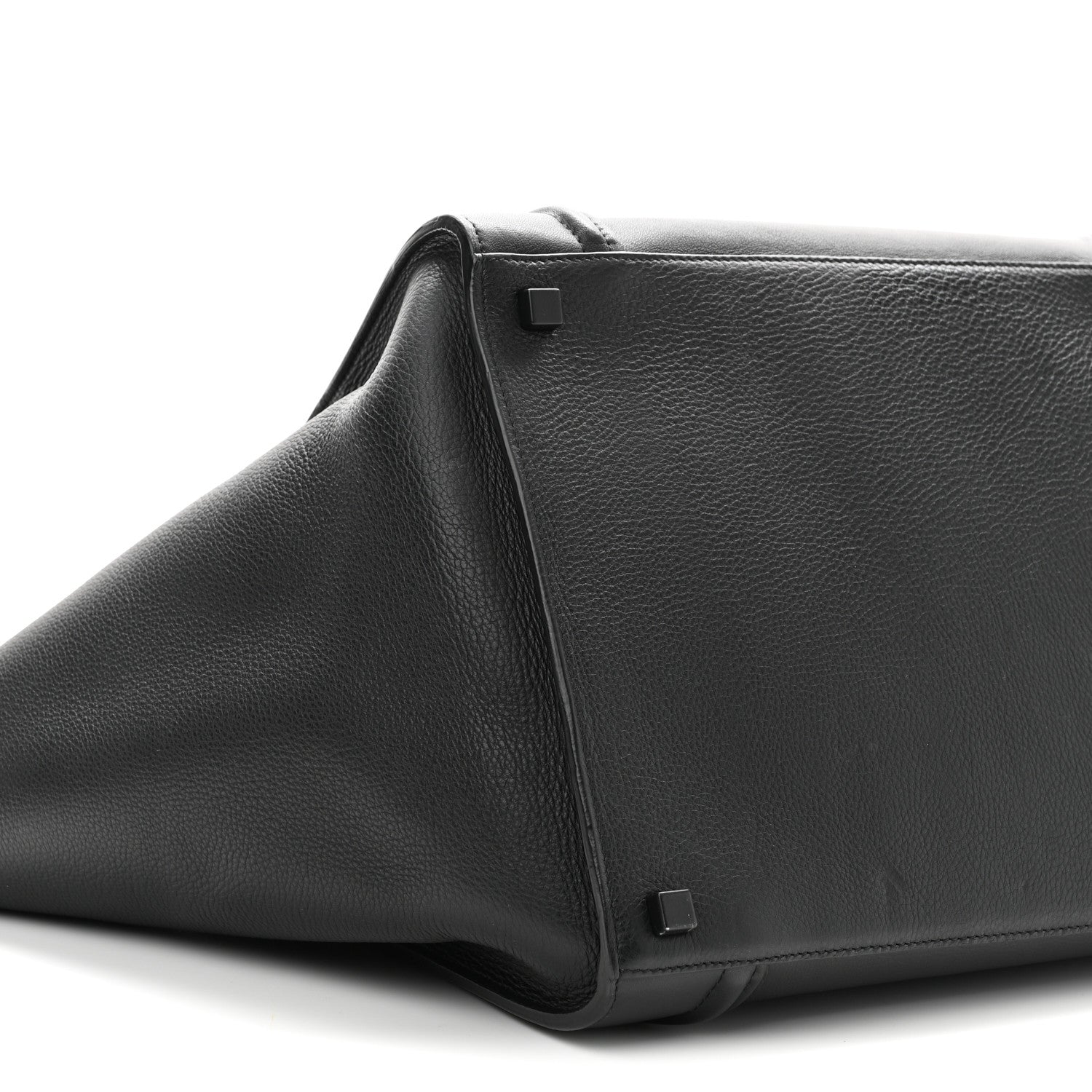 Celine Grained Calfskin Medium Phantom Luggage Black 10 of 11