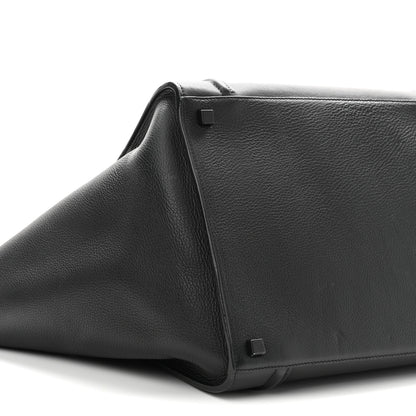 Celine Grained Calfskin Medium Phantom Luggage Black 10 of 11