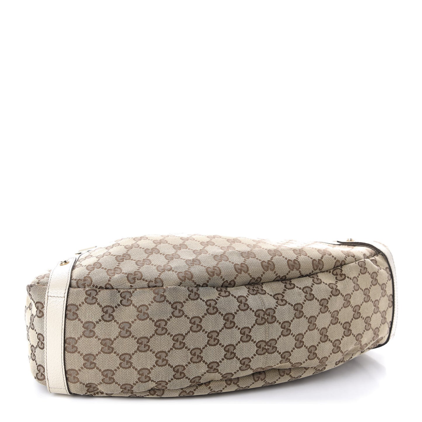 Monogram Medium Abbey Shoulder Bag Off White